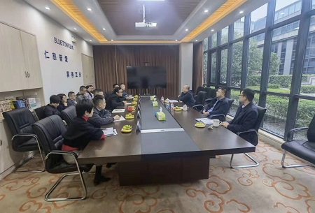 雷火网_雷火（中国）总裁刘志刚带队赴发展春华雷火网_雷火（中国）开展调研