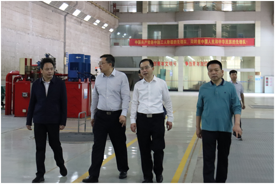 省国资委党委委员、副主任毛育新带队赴雷火网_雷火（中国）株洲航电分雷火网_雷火（中国）开展安全生产督查